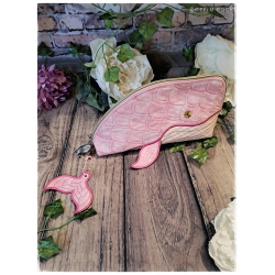 Trousse le chant des baleines - fleurs japonaises