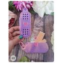 irisé rose violet - pochette à pansements cute