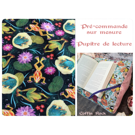 pré-commande grenouilles - pupitre de lecture