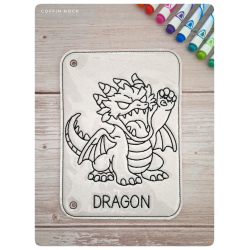 Fantasy - page à l'unité de coloriage effaçable