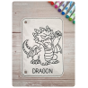 Fantasy - page à l'unité de coloriage effaçable