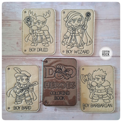Livre Boys DnD heroes