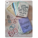 anneaux d'accroche pour pages de carnets