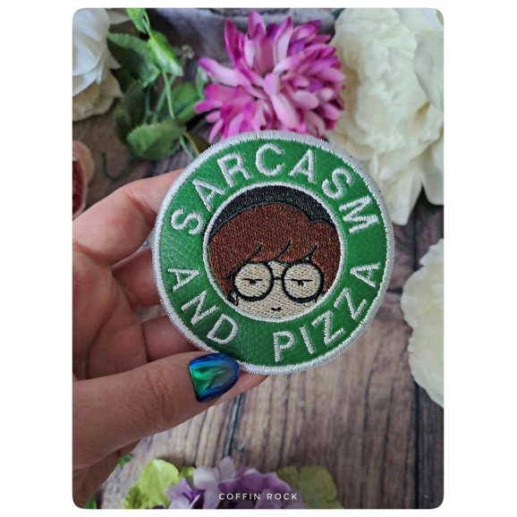 Sarcasm and pizza - patch