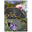 Trousse le chant des baleines - fleurs japonaises