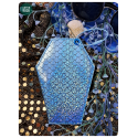 cercueil bleu porte-monnaie de poche