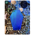 cercueil bleu vert porte-monnaie de poche