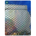 chaudron écailles argenté porte-monnaie de poche