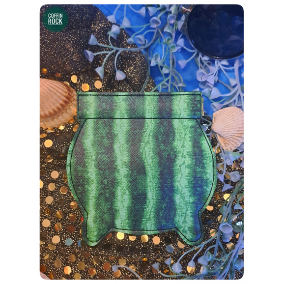 chaudron pastèque porte-monnaie de poche
