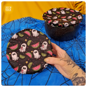 colorful cosmos - bowl topper