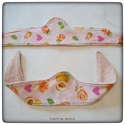 coeur de pêche - GRAND Bouclier moelleux absorbant