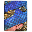 fleurs brodées - GRAND Bouclier moelleux absorbant