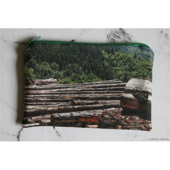 Lozere's forest - zipper pouch