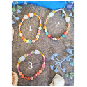 Summerween - bracelet perles