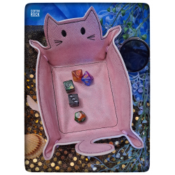 arène à dés chat rose - grand format