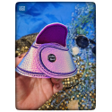 fantôme rose violet - porte-lunettes