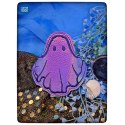 fantôme rose violet - porte-lunettes