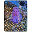 fantôme rose violet - porte-lunettes