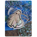 fantôme blanc irisé - porte-lunettes