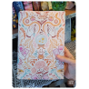 pastel witch - Housse de livre adaptative
