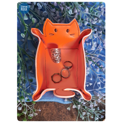 arène à dés chat orange - moyen
