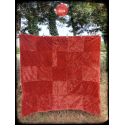 Halloween quilt - couverture patchwork rag quilt - modèle unique