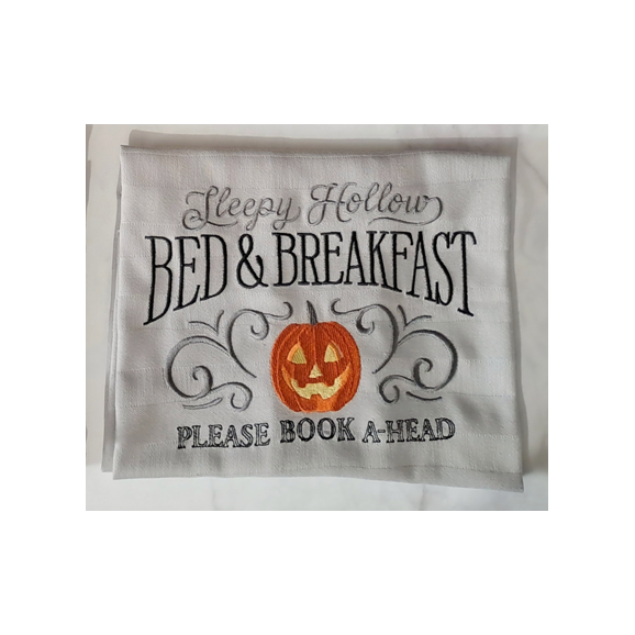 Bed and Breakfast - Torchon noir