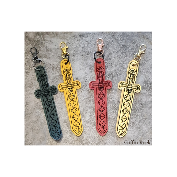 épées DND - porte clé