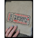 Welcome to Derry - Serviette brodée