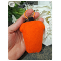 pumpkin spice latte - porte-clés peluche