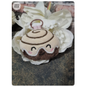 cinnamon roll - porte-clés peluche