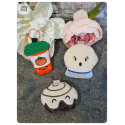 cinnamon roll - porte-clés peluche