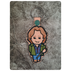 Baby's number plate - key ring