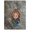 Baby's number plate - key ring
