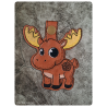 Moose - porte-clés