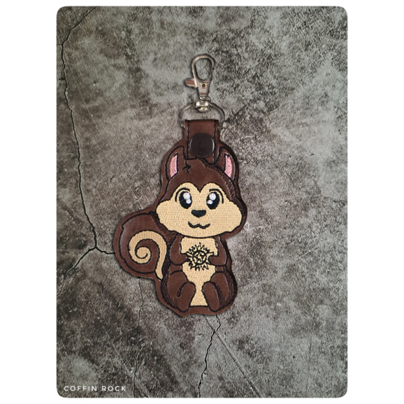 Baby's number plate - key ring