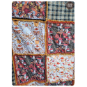 Pastel goth patchwork blanket - unique design