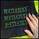 Serviette brodée dites le 3x
