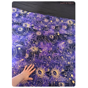 celestial witch quilt - couverture patchwork rag quilt - modèle unique