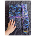 celestial witch quilt - couverture patchwork rag quilt - modèle unique