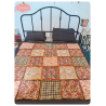 sweet autumn quilt - couverture patchwork rag quilt - modèle unique
