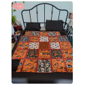 Pastel goth patchwork blanket - unique design