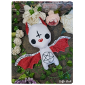 Possessed white batty - peluche toute douce