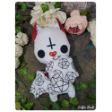Possessed white batty - peluche toute douce