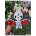 Possessed white batty - peluche toute douce