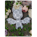 Possessed white batty - peluche toute douce