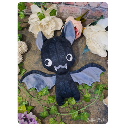 Cathédrale grise Batty - peluche toute douce