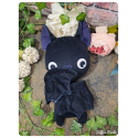 dark purple batty - peluche toute douce
