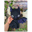 Darkness - bat plushy