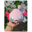 axolotl rose - peluche toute douce